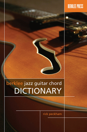 Book cover for Berklee Jazz Guitar Chord Dictionary