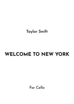 Book cover for Welcome To New York