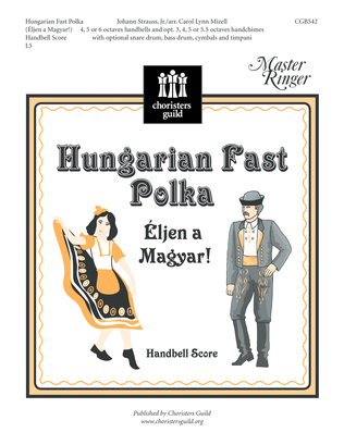 Hungarian Fast Polka - Handbell Score