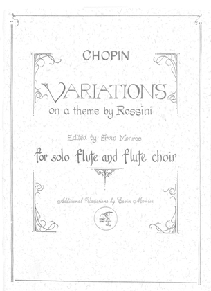 Book cover for Variations on a Theme by Rossini