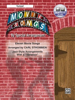 Book cover for Movie Songs by Special Arrangement (Jazz-Style Arrangements with a Variation)