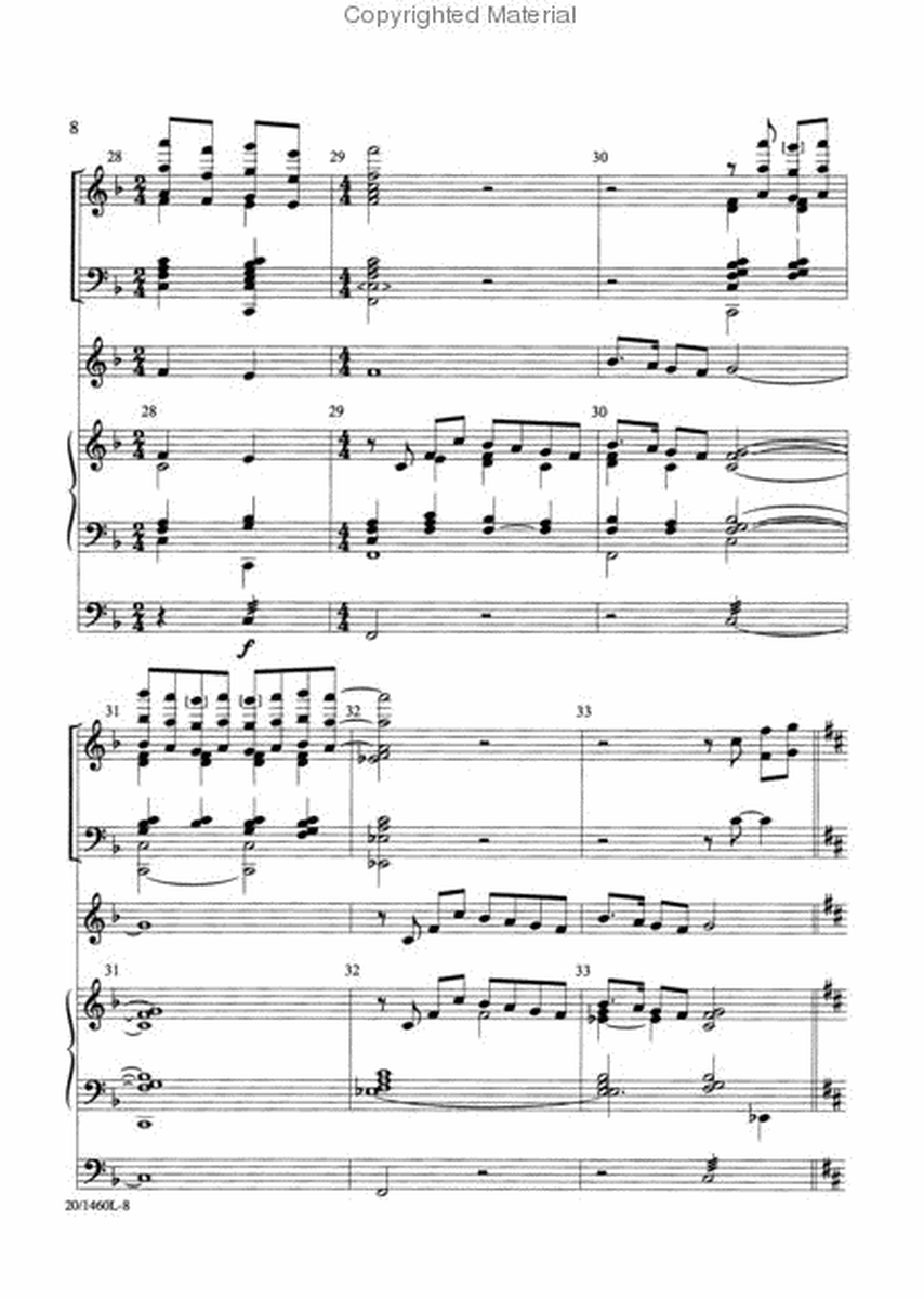 Fanfare Prelude on "Come, Christians, Join to Sing" - Organ/Full Score image number null