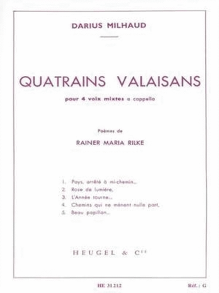 Quatrains Valaisans