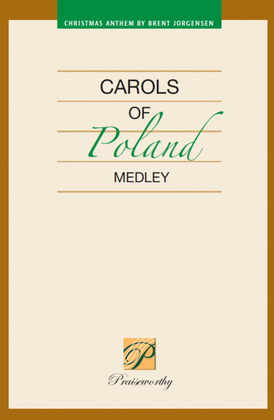 Book cover for Carols of Poland - medley - SATB