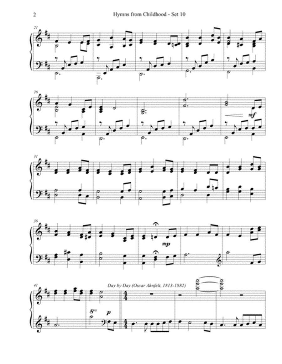 Hymns from Childhood - Set 10 (piano solo) image number null