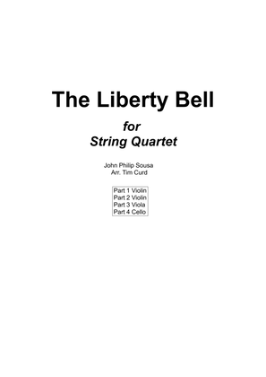 Book cover for The Liberty Bell for String Quartet