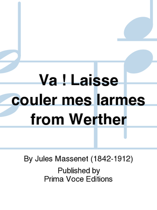 Book cover for Va ! Laisse couler mes larmes from Werther