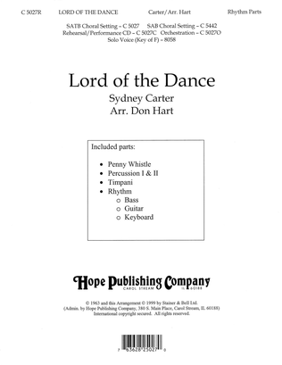 Book cover for Lord of the Dance