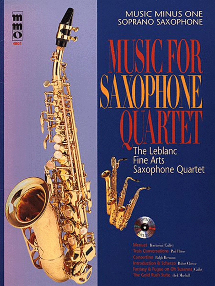 Music for Saxophone Quartet image number null