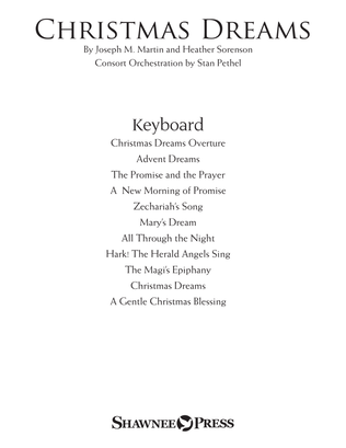 Book cover for Christmas Dreams (A Cantata) - Keyboard