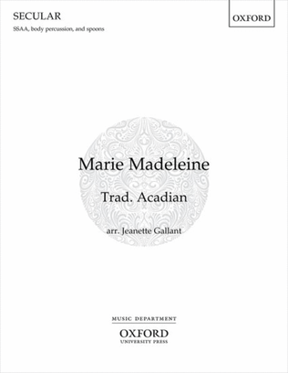 Book cover for Marie Madeleine