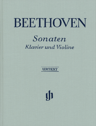 Book cover for Sonatas for Piano and Violin – Volumes I & II