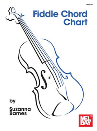 Book cover for Fiddle Chord Chart