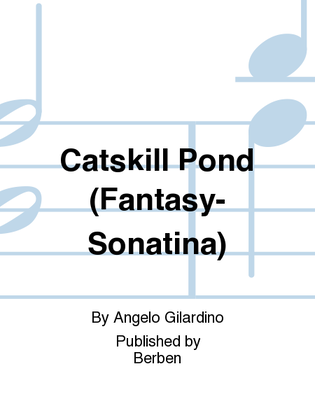 Book cover for Catskill pond (fantasy-sonatina)