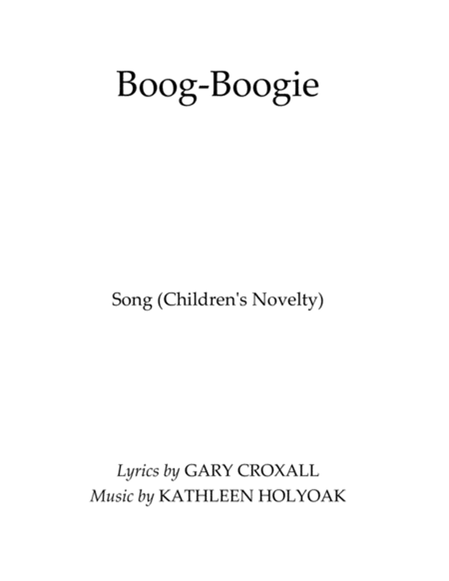Boog-Boogie (Child Novelty Song) by Kathleen Holyoak image number null