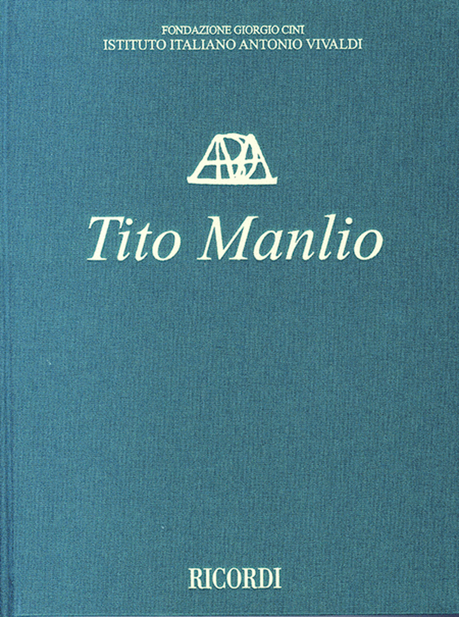 Tito Manlio, RV 738