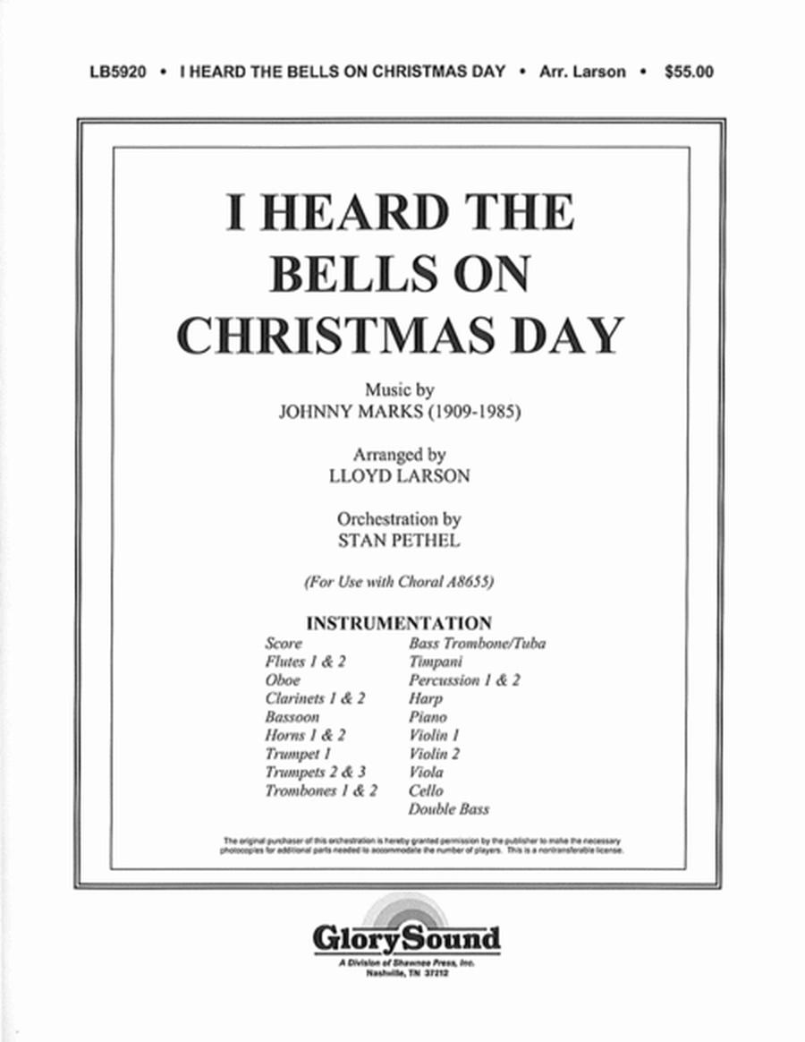 I Heard the Bells on Christmas Day