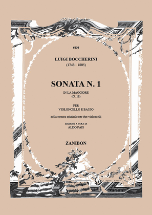 Book cover for Sonata N. 1 In La Magg. G.13