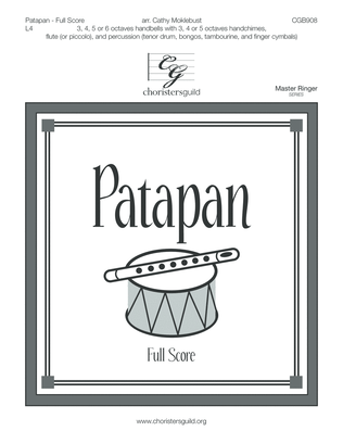 Book cover for Patapan - Full Score
