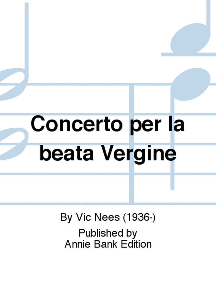 Concerto per la beata Vergine