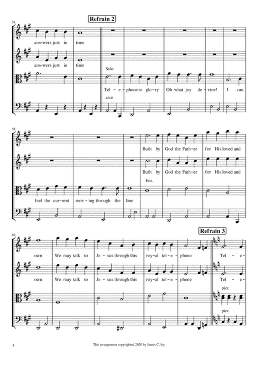 The Royal Telephone by Frederick M. Lehman String Quartet - Digital Sheet Music
