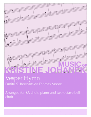 Book cover for Vesper Hymn