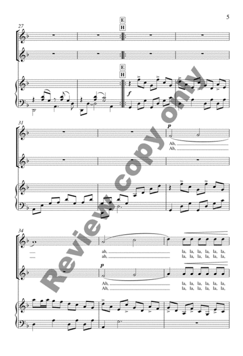 Three Folk Hymns (Complete Piano/Choral Score) image number null