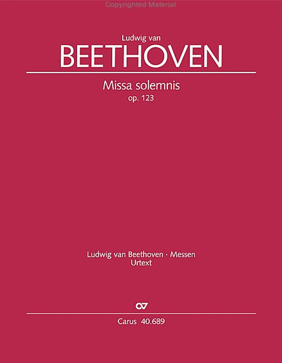 Missa solemnis