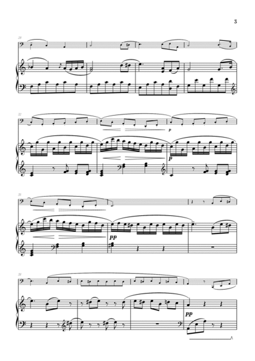 Beethoven • Für Elise / Pour Elise • tuba & piano sheet music image number null