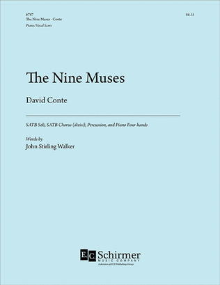 Book cover for The Nine Muses (Piano/Vocal Score)