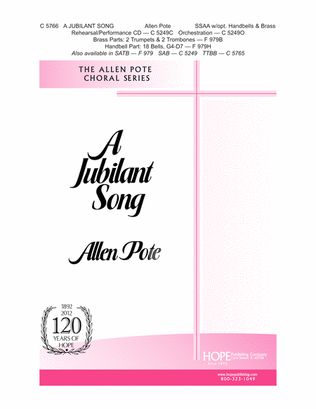 Book cover for A Jubilant Song