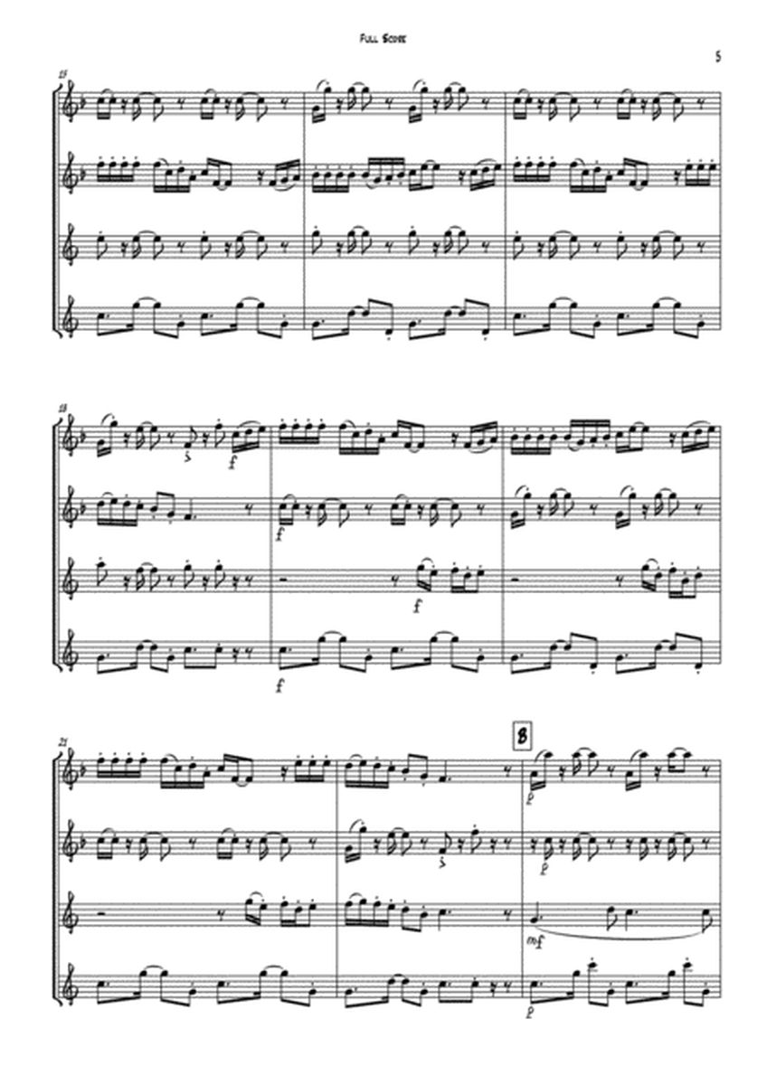 Bass Soonest - Saxophone Quartet image number null