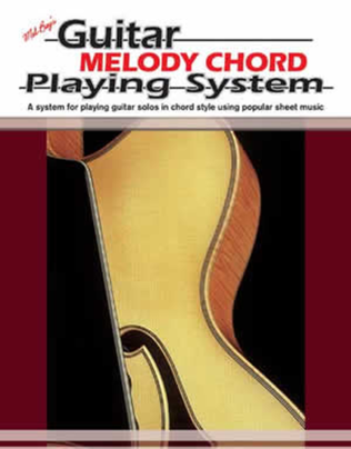 Book cover for Guitar Melody Chord Playing System