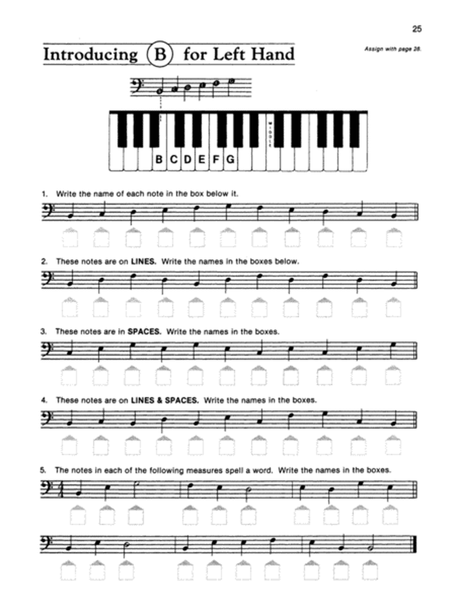 Alfred's Basic Piano Chord Approach Theory, Book 1