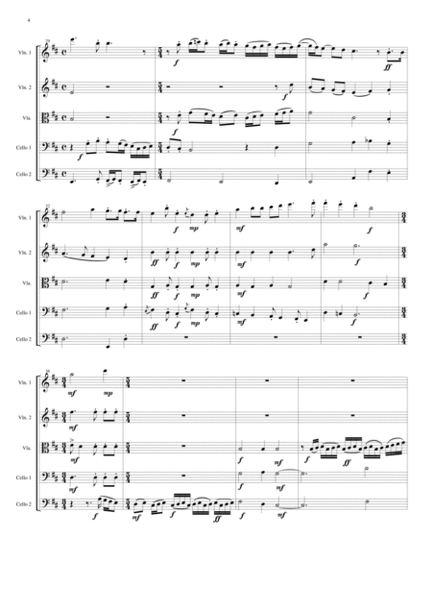 Sweet Suite for string quintet (scores only) image number null