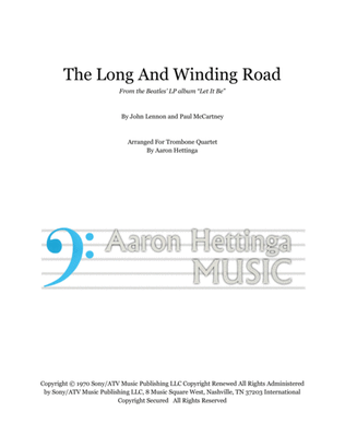 Book cover for The Long And Winding Road