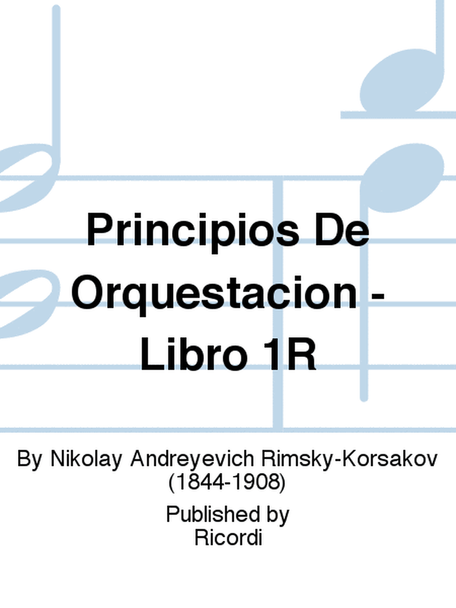 Principios De Orquestacion - Libro 1R