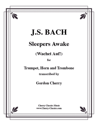 Book cover for Sleepers Awake (Wachet Auf)