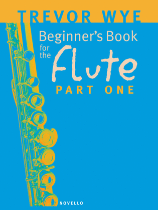 Book cover for Beginner's Book for the Flute – Part One