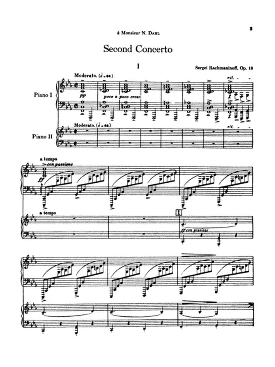 Rachmaninoff: Piano Concerto No. 2 in C Minor, Op. 18