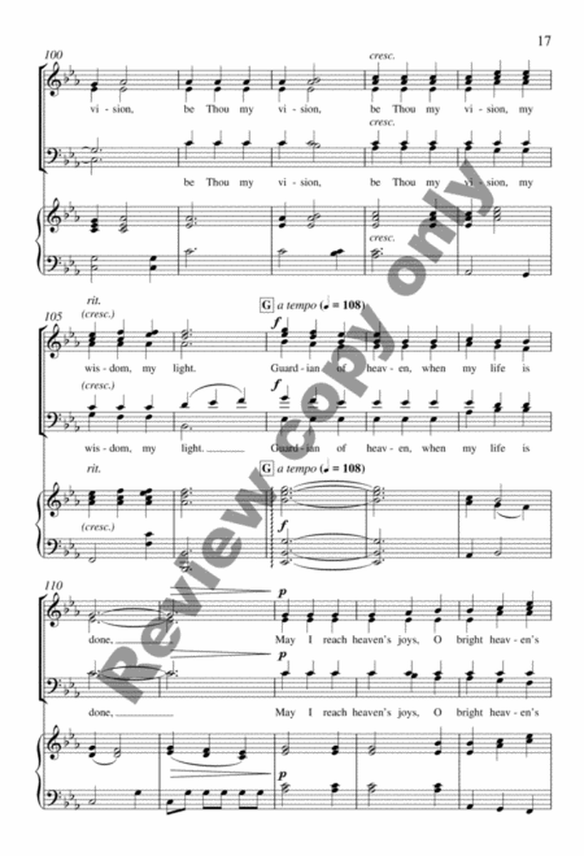 Three Folk Hymns (Complete Piano/Choral Score) image number null