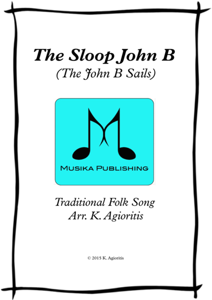 The Sloop John B (The John B Sails) - Brass Quartet image number null