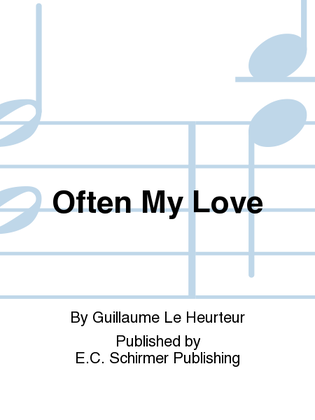 Book cover for Often My Love (Souvent Amour)