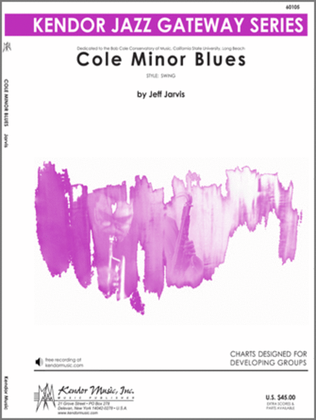 Cole Minor Blues (Full Score)