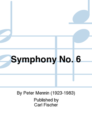 Book cover for Symphony No. 6