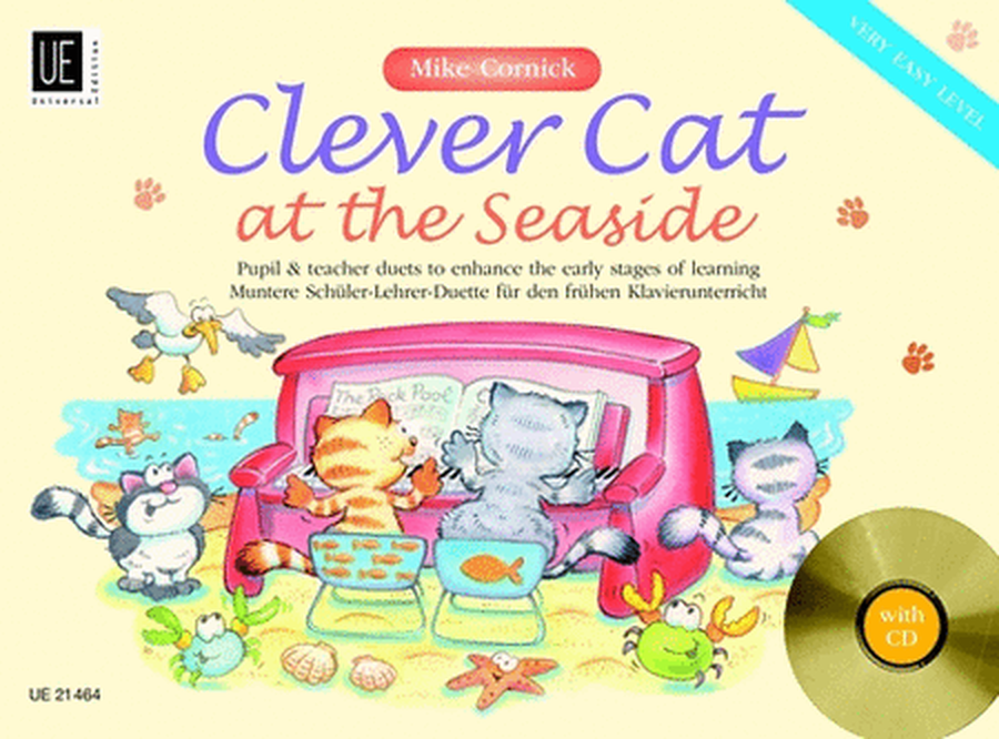 Clever Cat at the Seaside with CD image number null