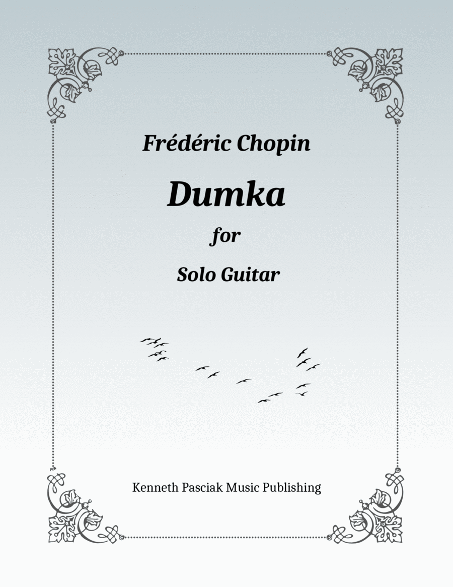 Dumka (for Solo Guitar) image number null