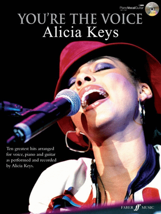 Book cover for Youre The Voice Alicia Keys (Piano / Vocal / Guitar)/CD