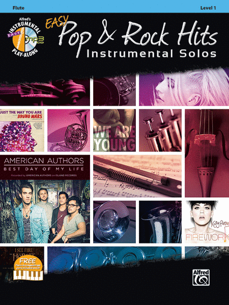 Easy Pop and Rock Hits Instrumental Solos for Strings (Flute)