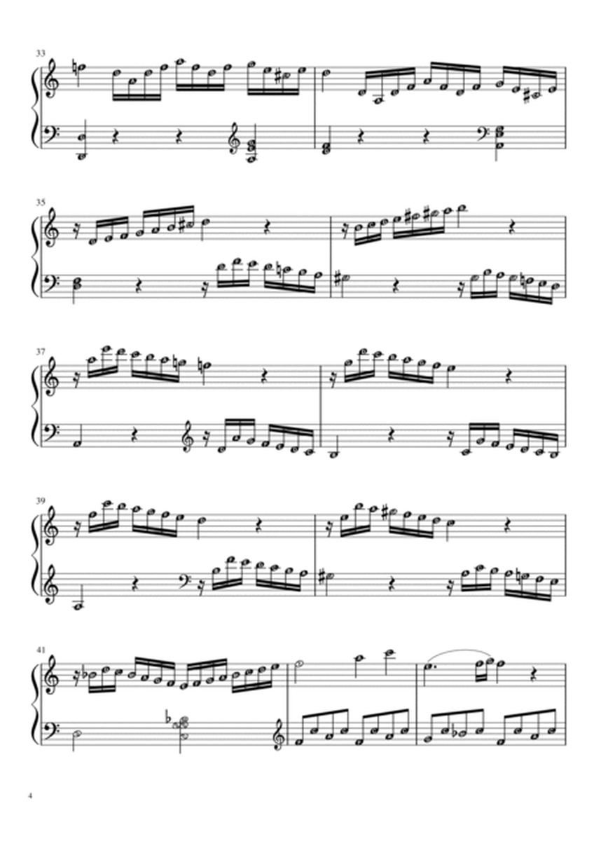 Piano Sonata No. 16 in C major K545 (1st Movt) MOZART | Solo Grade 5 with note names image number null